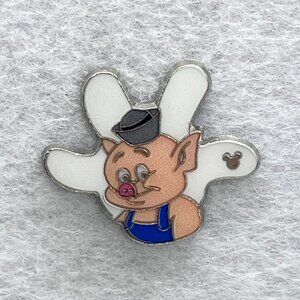 🔮 5/$25 Disney White Glove Silhouette Three Little Pigs‎ Practical Pig Pin
